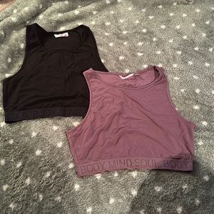 🌷2/22🌷La Vie En Rose Body Mind Soul Tank Tops